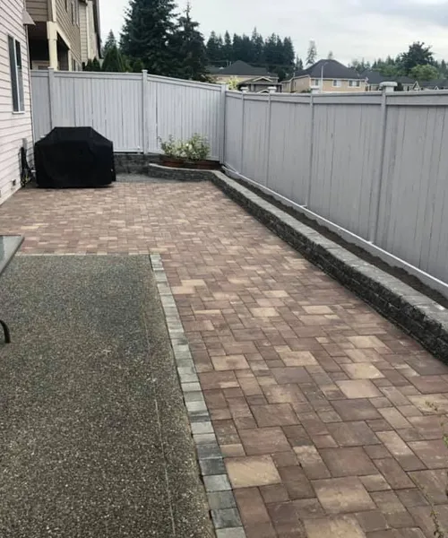 Edmonds - Walkway Paver Installation